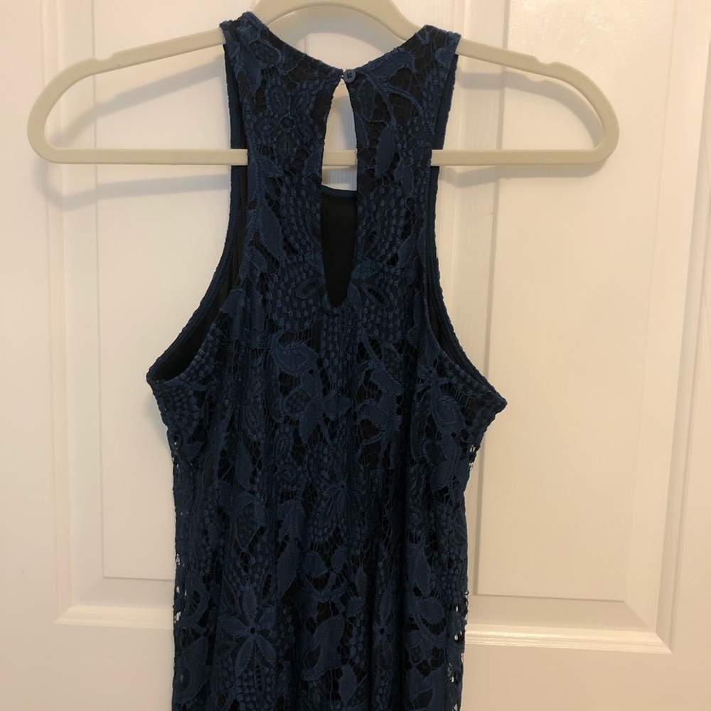 Express blue lace dress!